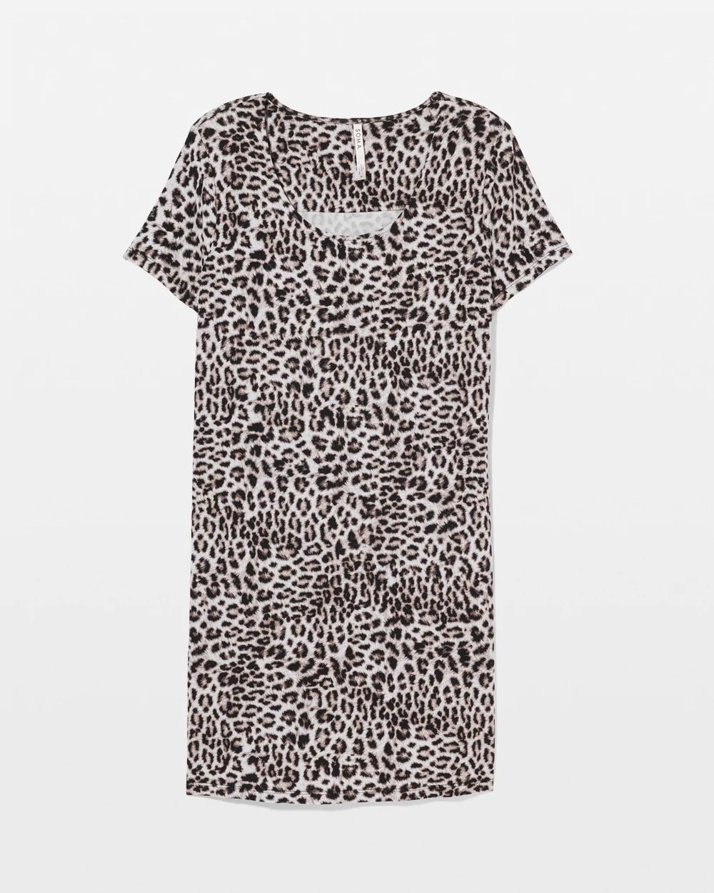 Short Sleeve Scoop Neck Sleepshirt click to view larger image.