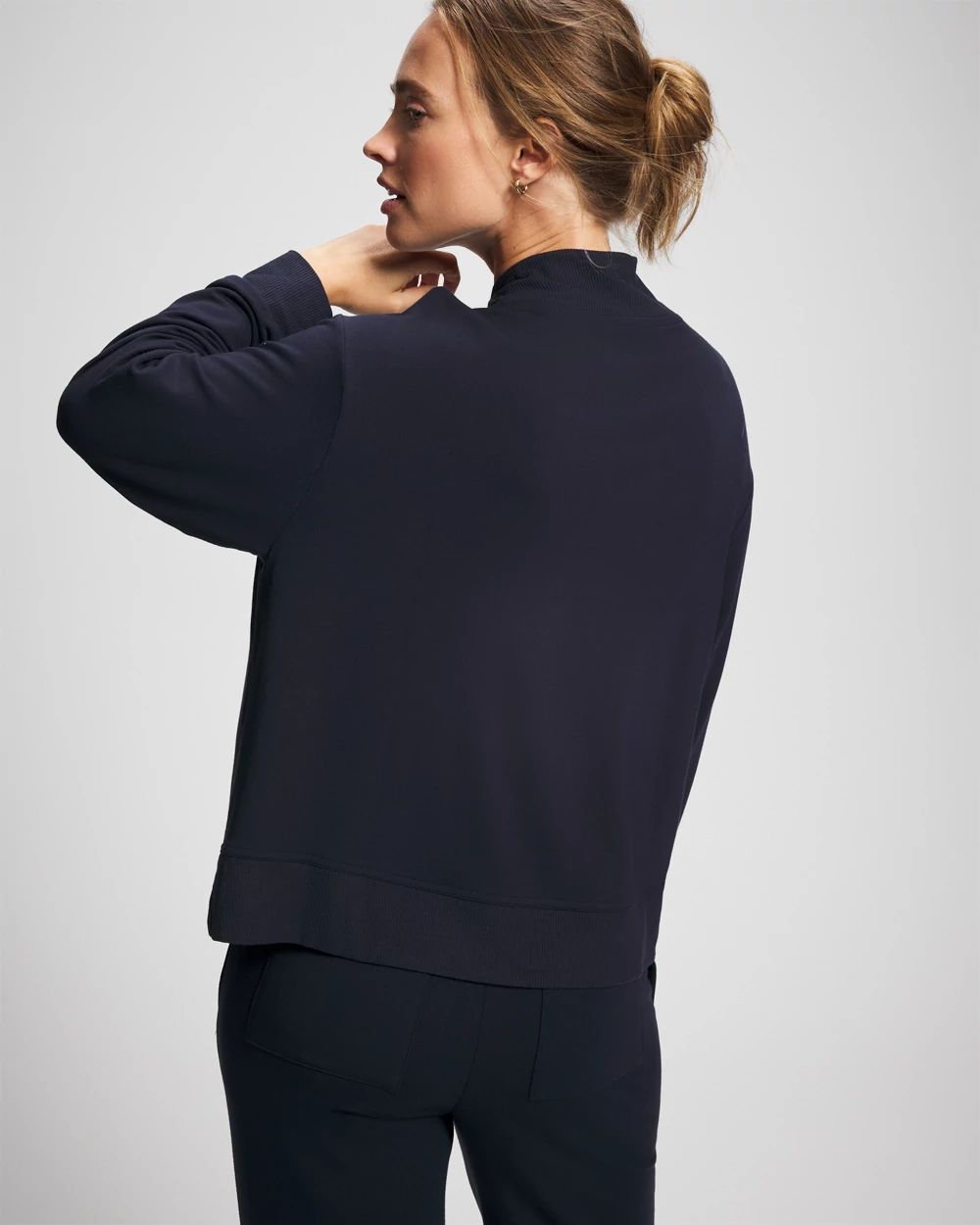 Ultrasoft Fleece Quarter Zip Sweatshirt