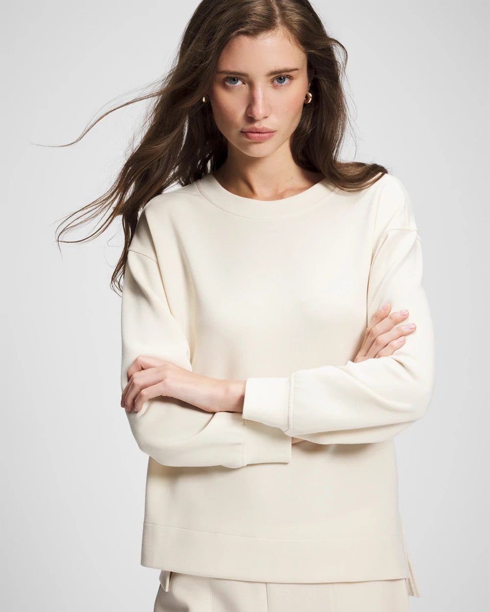 Modern Modal Crewneck Sweatshirt