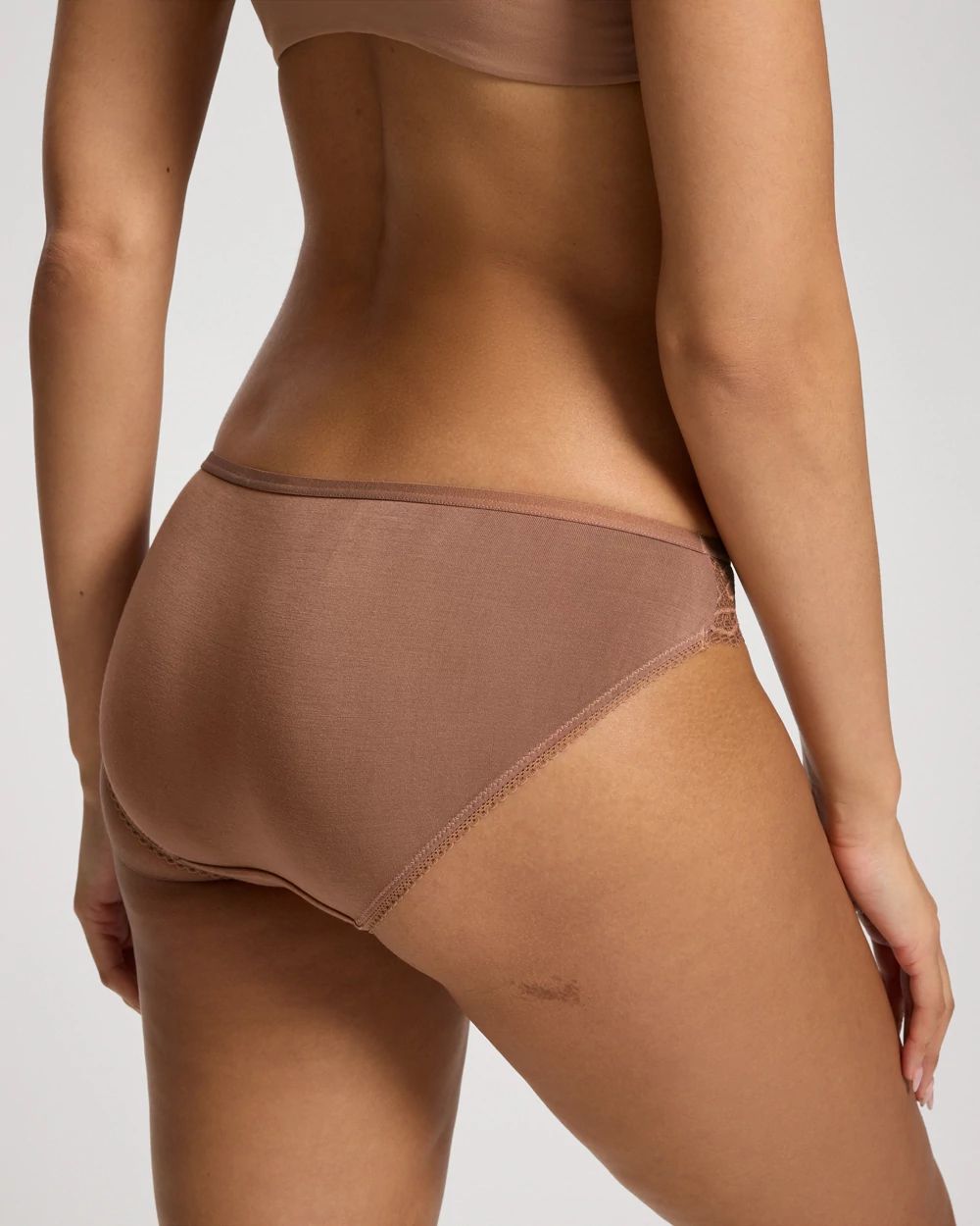 Bikini Panty with Enchanting Lace click to view larger image.