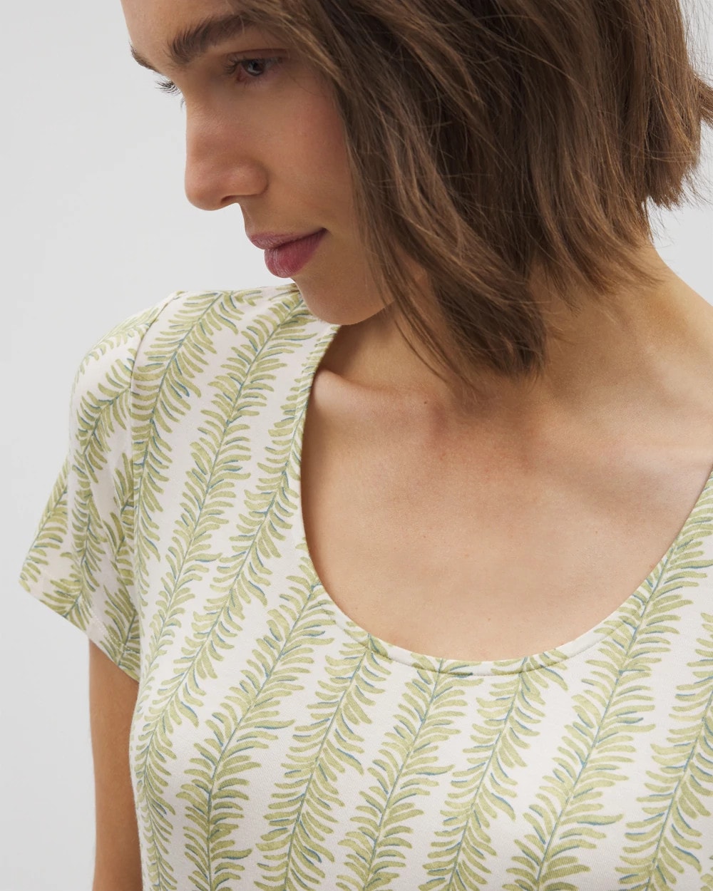 Short Sleeve Scoop Neck Sleepshirt