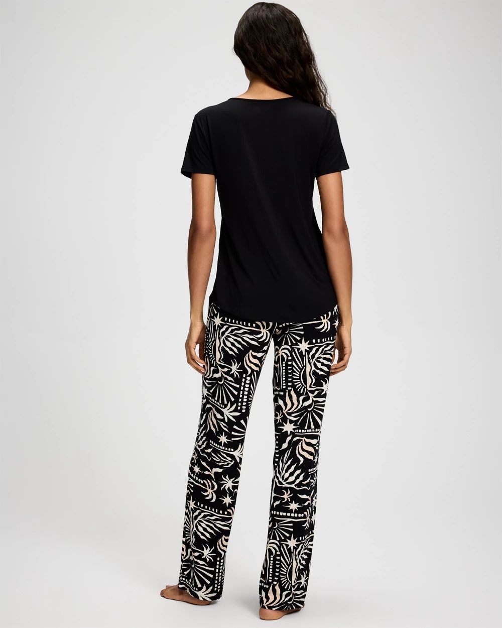 Cool Nights Short Sleeve + Pant Pajama Set