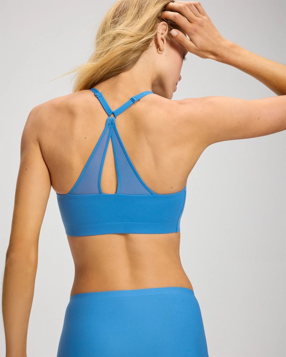 Racerback Mesh Bralette click to view larger image.