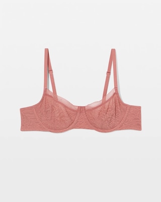 Soma Unlined Balconette Bra with Stretch Lace click to view larger image.