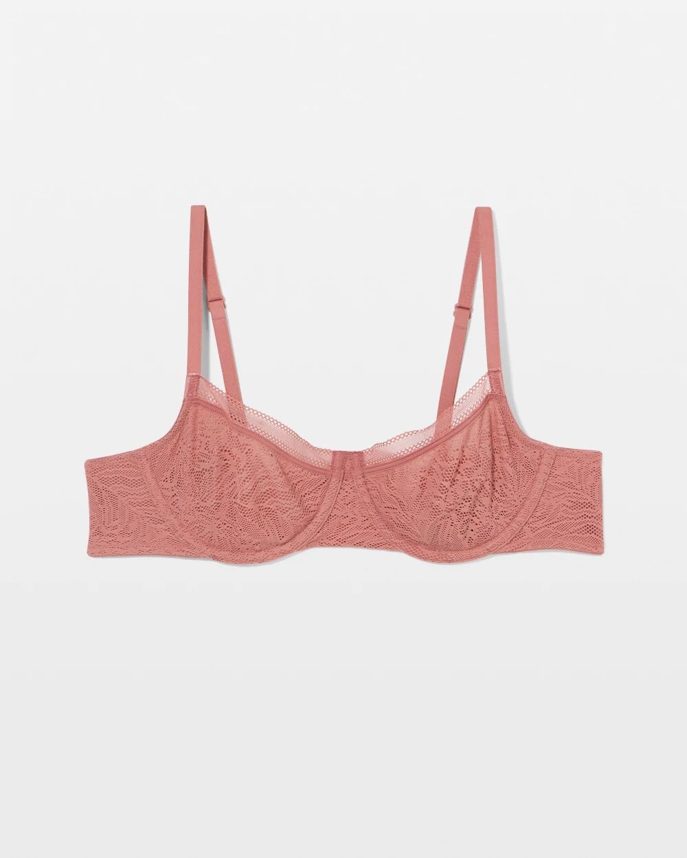 Soma Unlined Balconette Bra with Stretch Lace