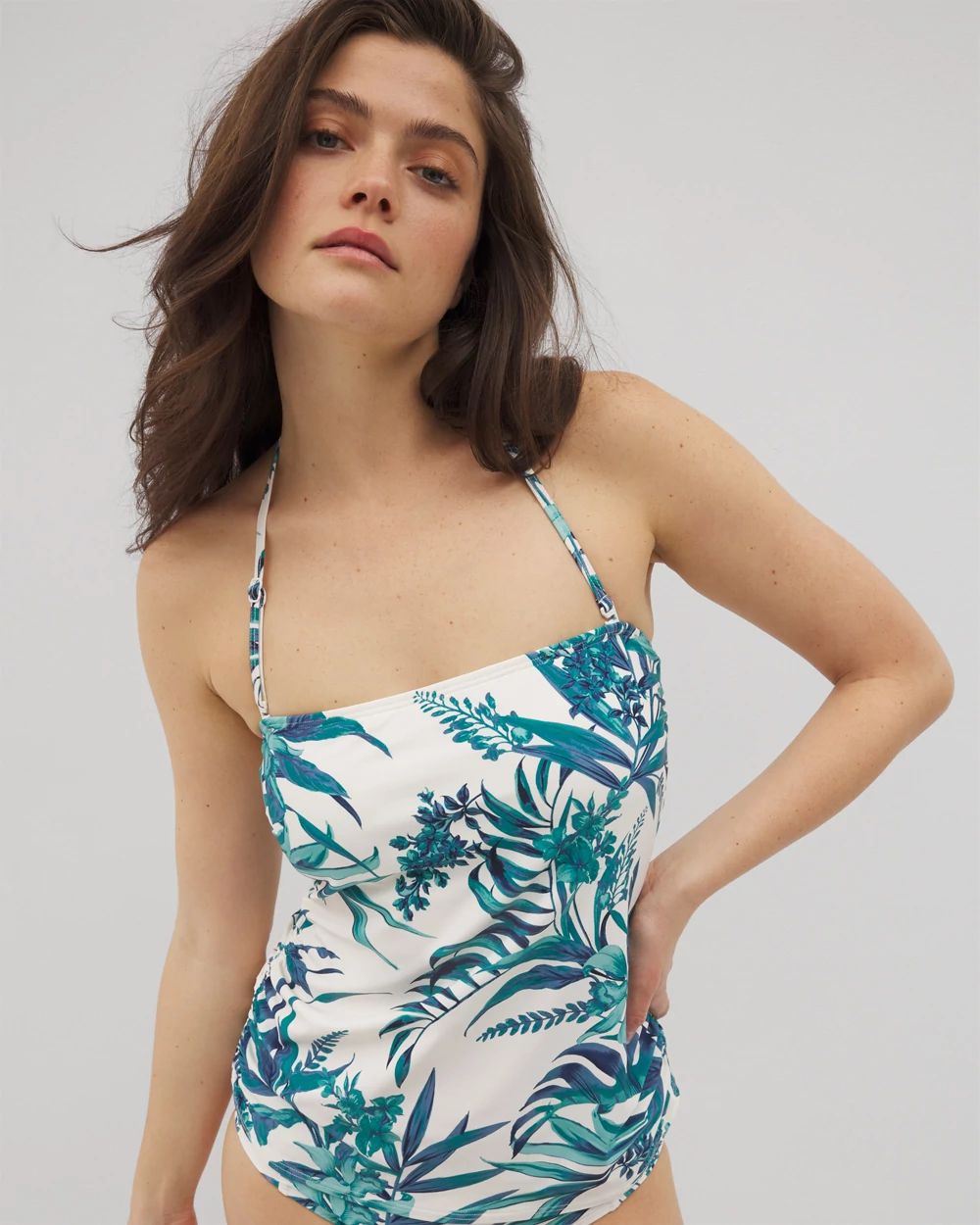 Soma Swim Bandeau Tankini Top