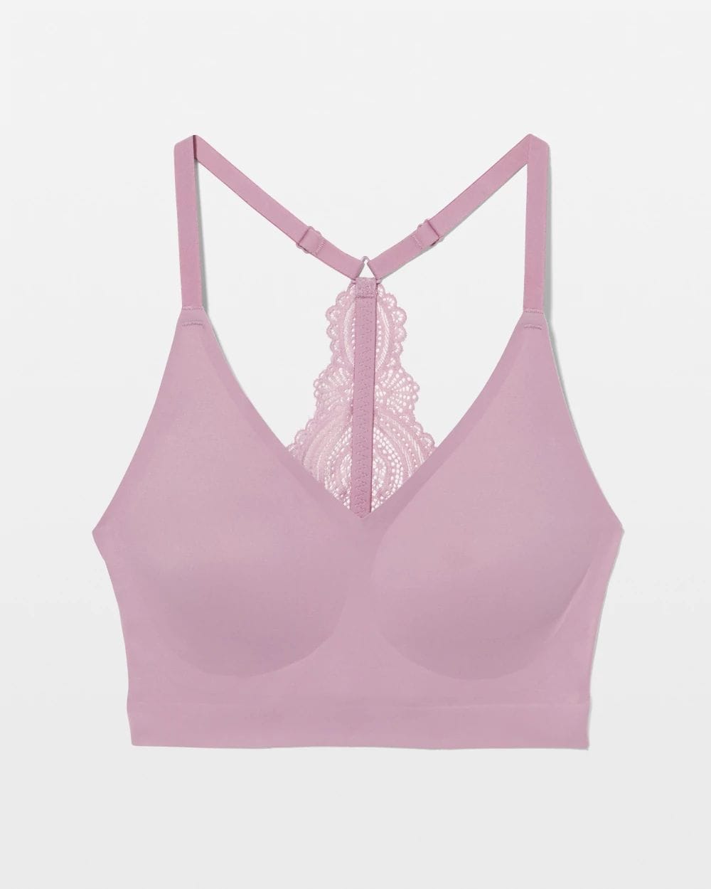 Racerback Bralette with Lace Back click to view larger image.