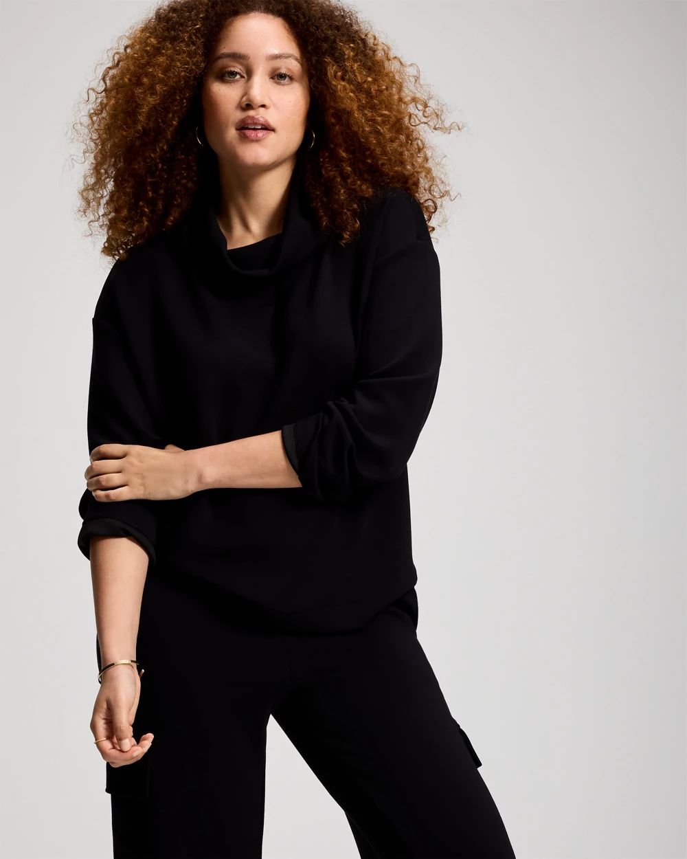 Modern Modal Relaxed Cargo Pants click to view larger image.