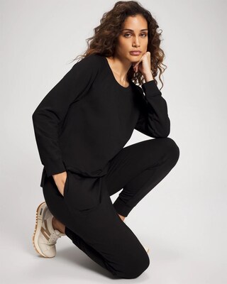 Essential Terry Crewneck Sweatshirt click to view larger image.