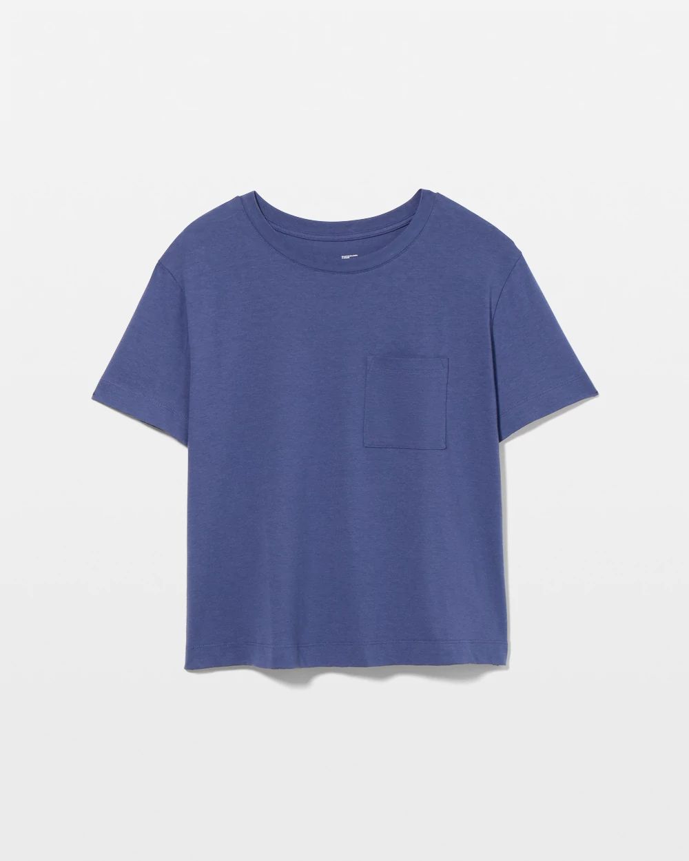 Most Loved Cotton Short-Sleeve Pocket Pajama Tee