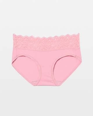 Hipster Panty with Enchanting Lace click to view larger image.