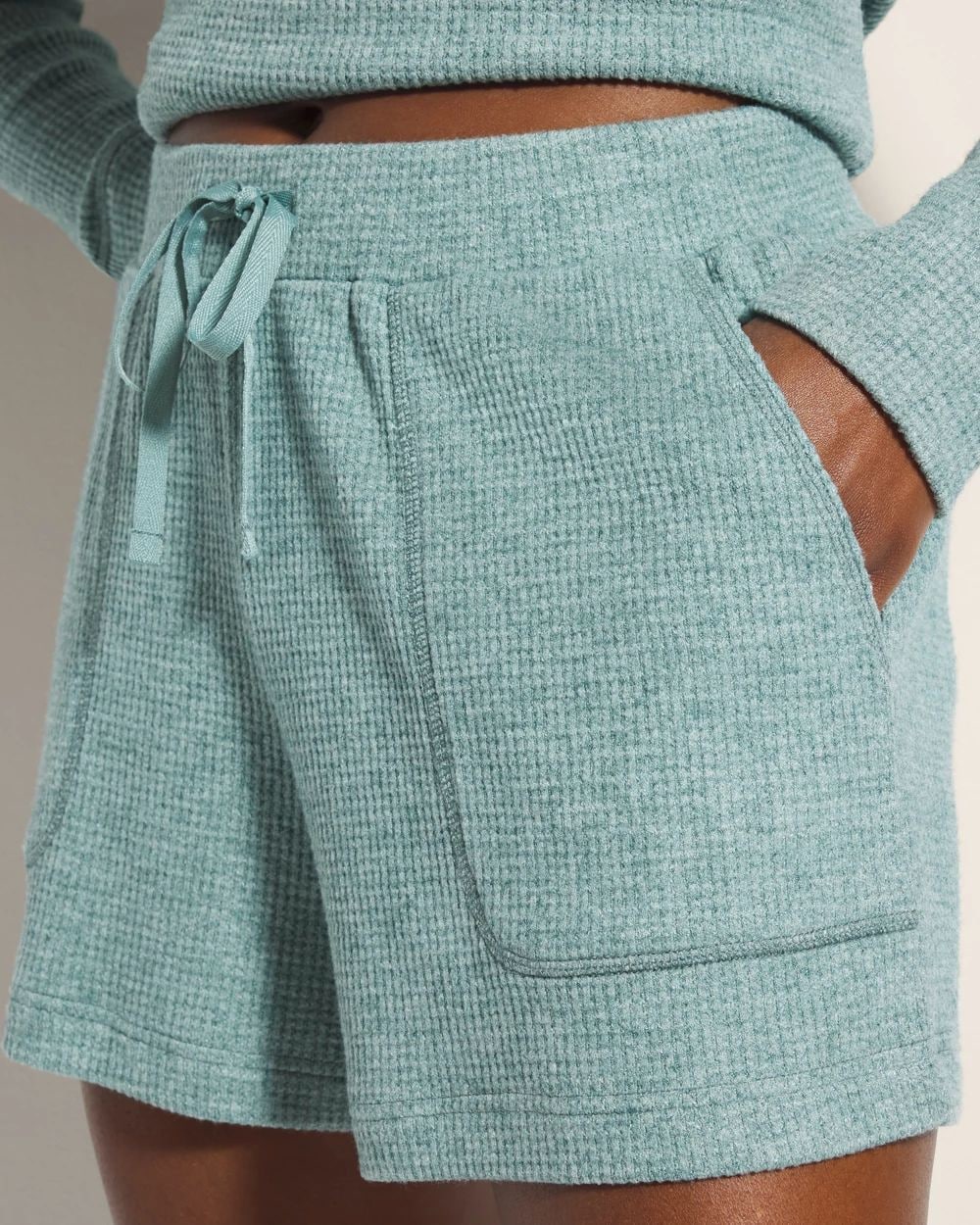 Cozy Waffle Pajama Short
