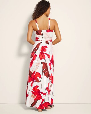Twist Bodice Maxi Bra Dress