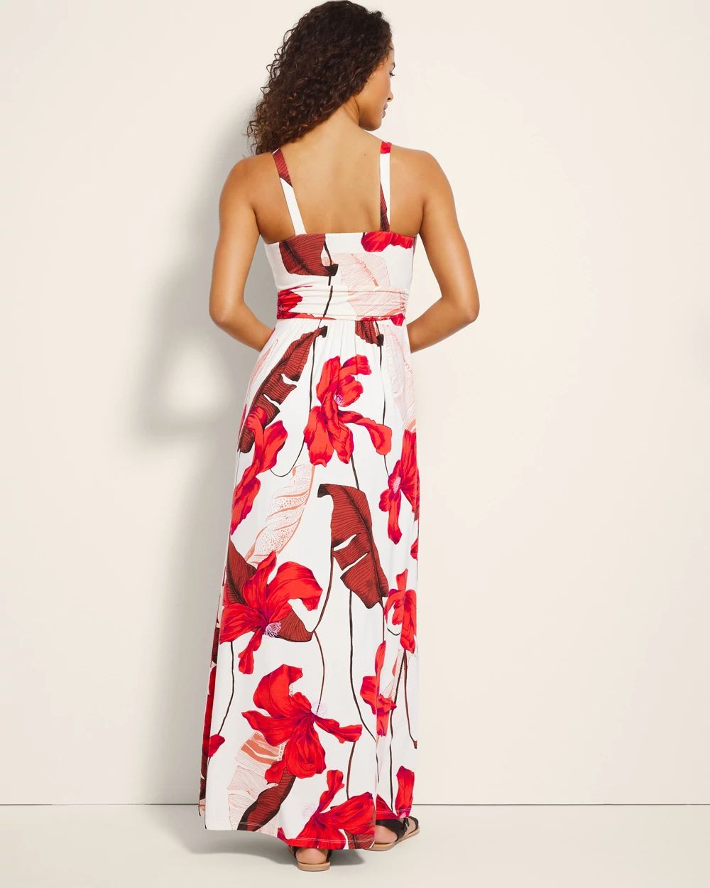Twist Bodice Maxi Bra Dress