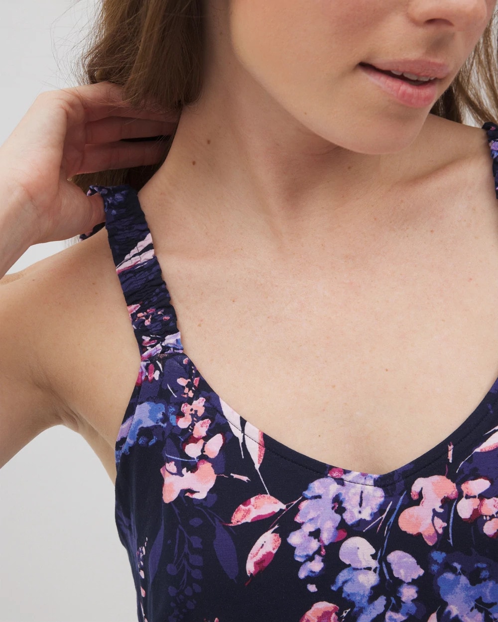 Mini Ruffle Pajama Cami
