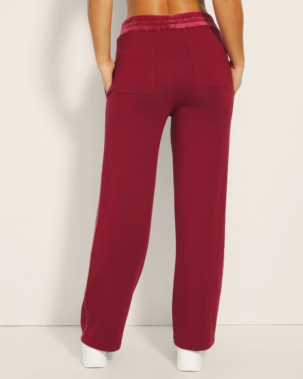 Ultra Soft Fleece Velour Trim Pant