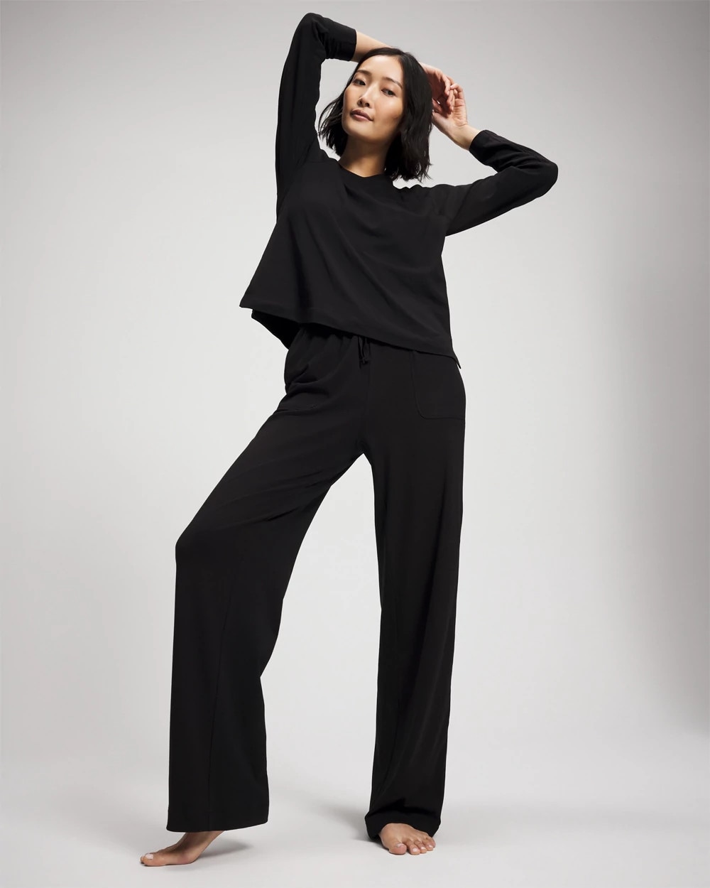 Most Loved Cotton Long Sleeve Pajama Tee