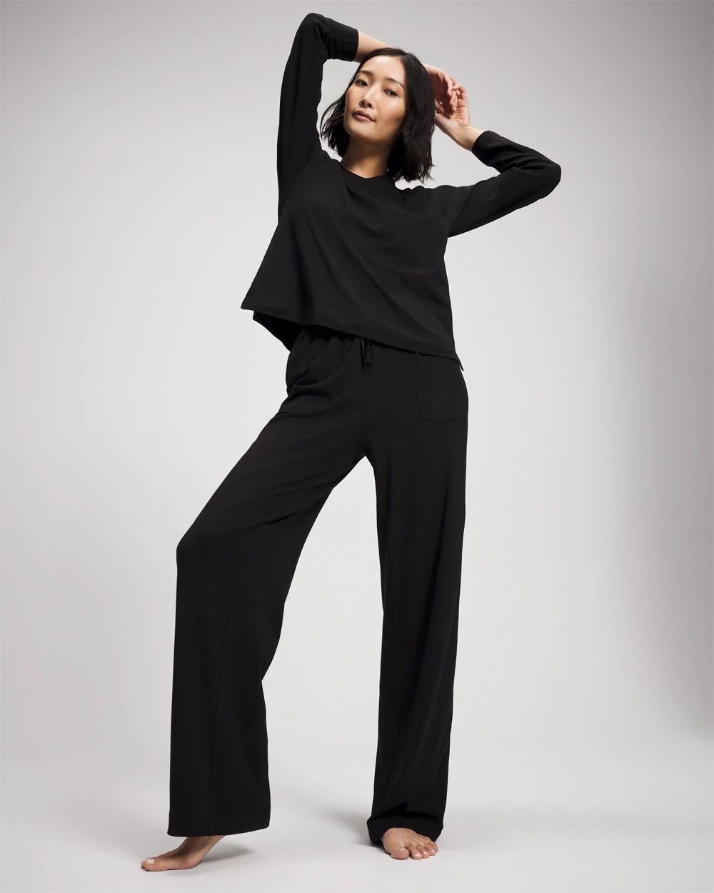 Most Loved Cotton Long Sleeve Pajama Tee