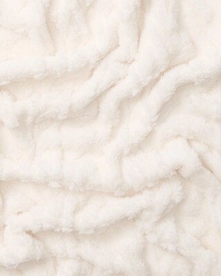 Sherpa Cable Knit Blanket click to view larger image.