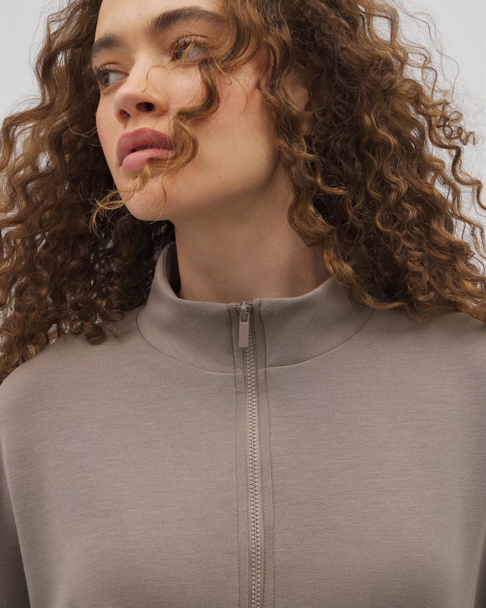 Luxe Modal Quarter Zip Top