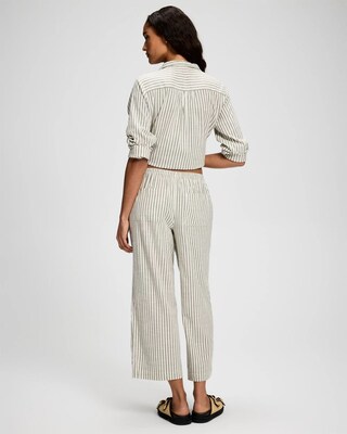 Beach Cotton Crop Pant click to view larger image.