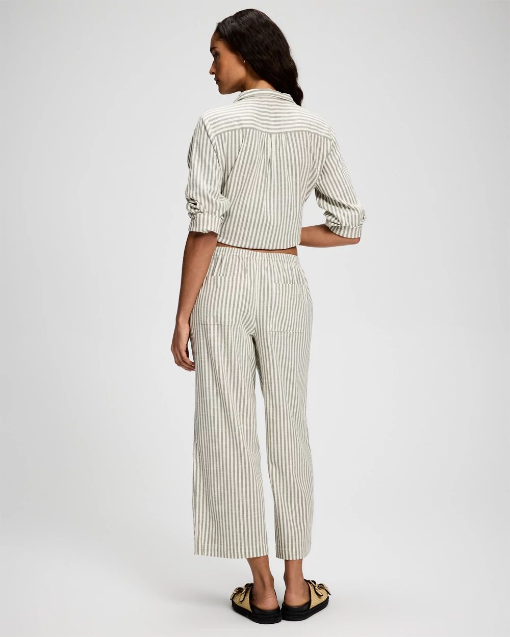 Beach Cotton Crop Pant