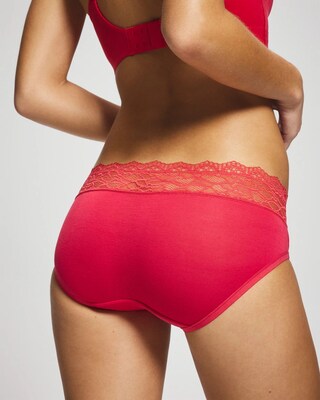 Hipster Panty with Enchanting Lace click to view larger image.