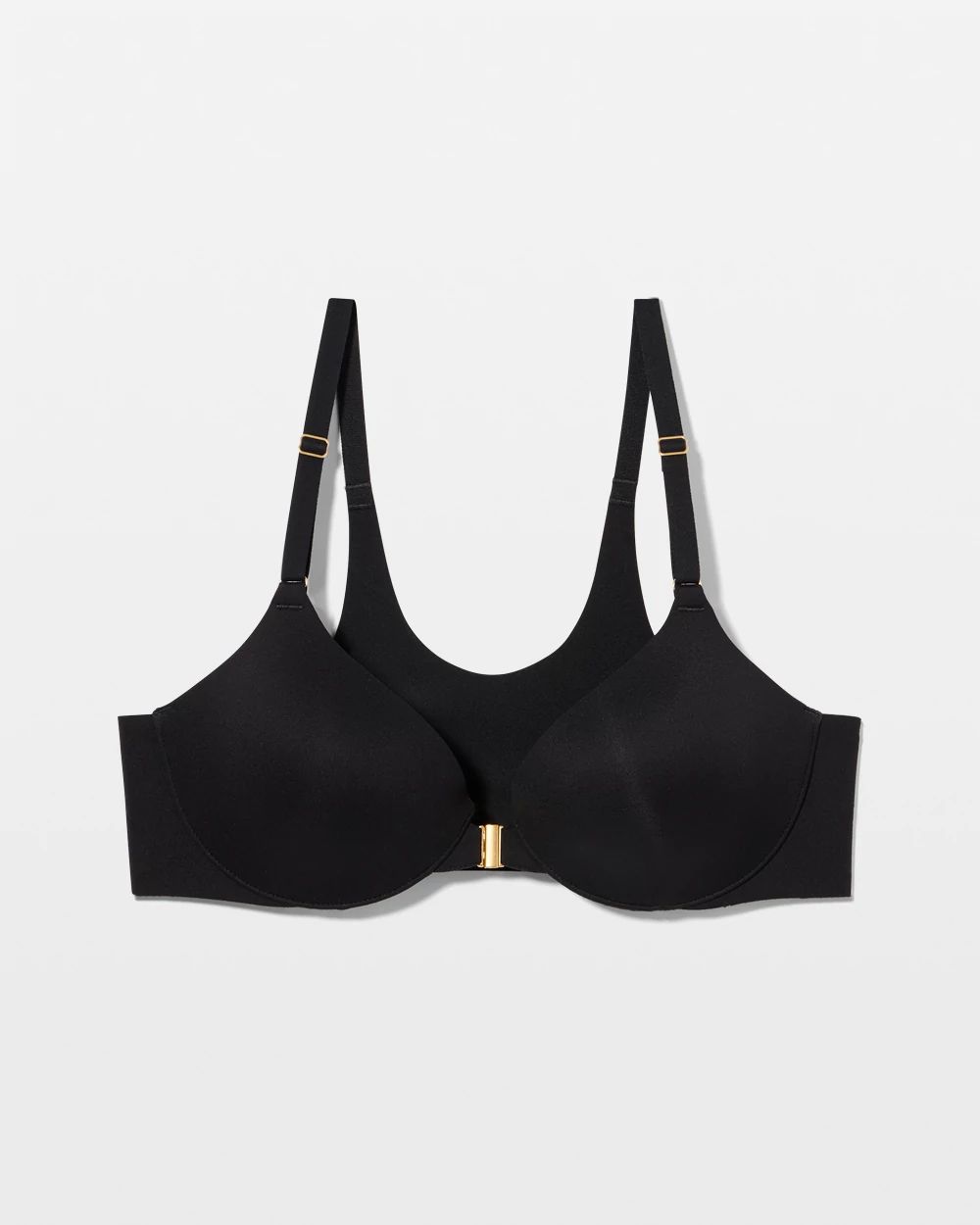 Lightly Lined Perfect Coverage Front-Close Bra click to view larger image.