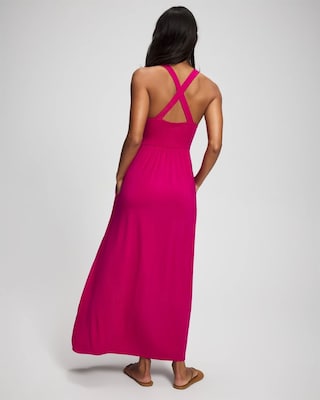 Twist Front Maxi Bra Dress click to view larger image.