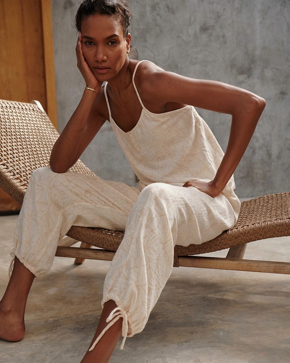 Tie Bottom Pajama Pant