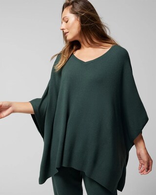 V-Neck Poncho