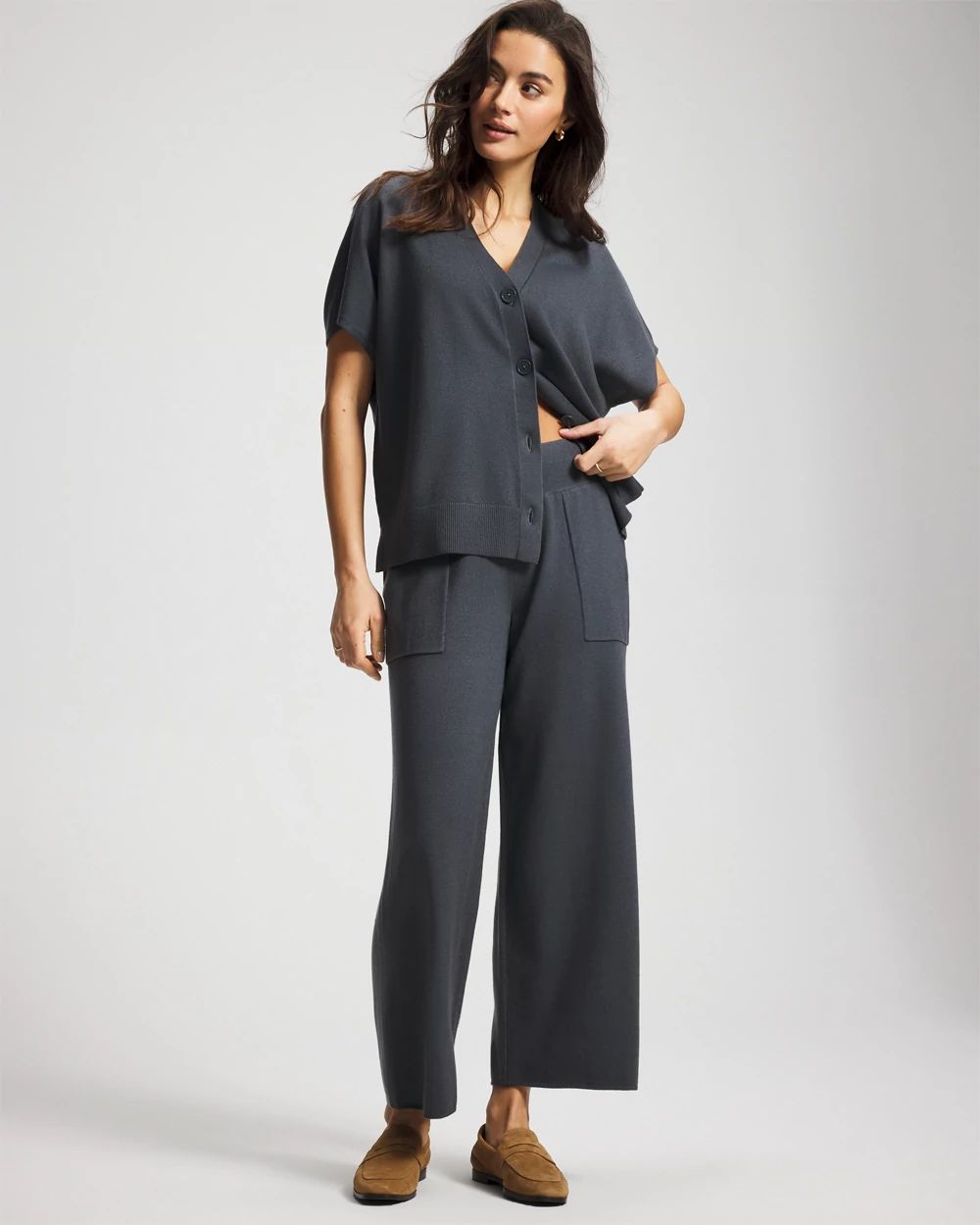 24/7 by Soma Recycled Yarn Dolman Sweater