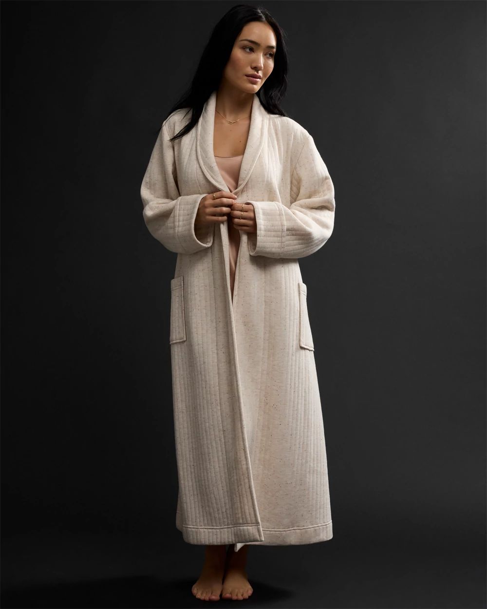 Limited Edition Quilted Long Robe