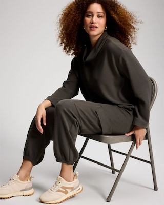 Modern Modal Relaxed Cargo Pants click to view larger image.
