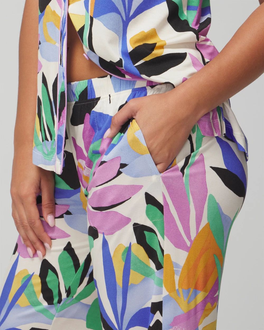 Cool Nights Printed Pajama Pants