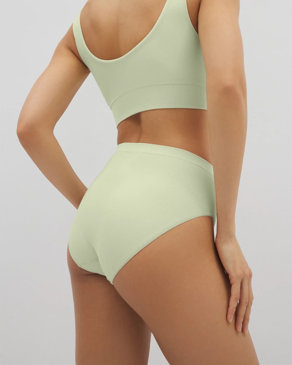 Seamless Rib High-Leg Panty