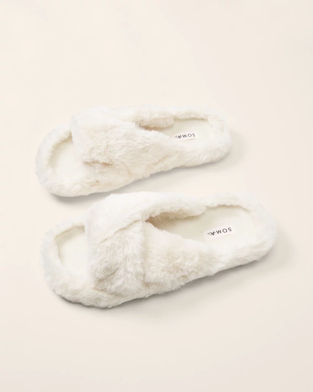 Faux Fur Slide Slippers