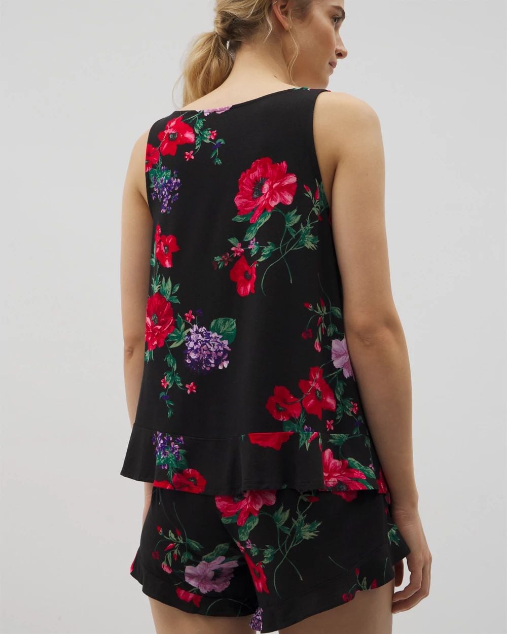 Ruffle Pajama Tank click to view larger image.