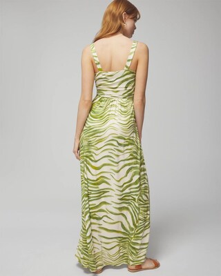 V-Wire Maxi Bra Dress