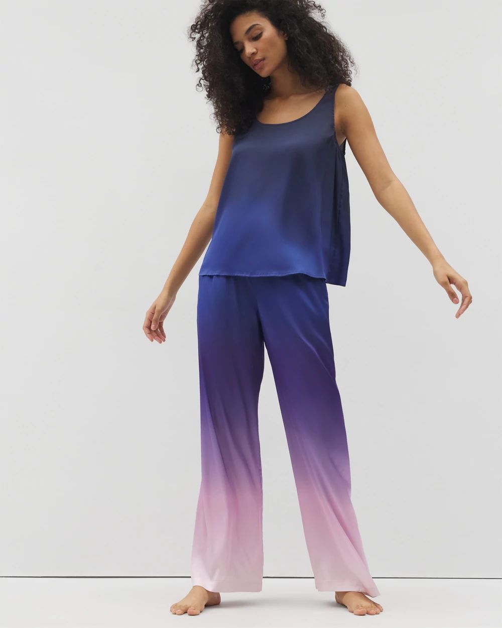 Satin Pajama Tank