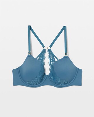 Perfect Coverage Convertible Bra with Lace back click to view larger image.