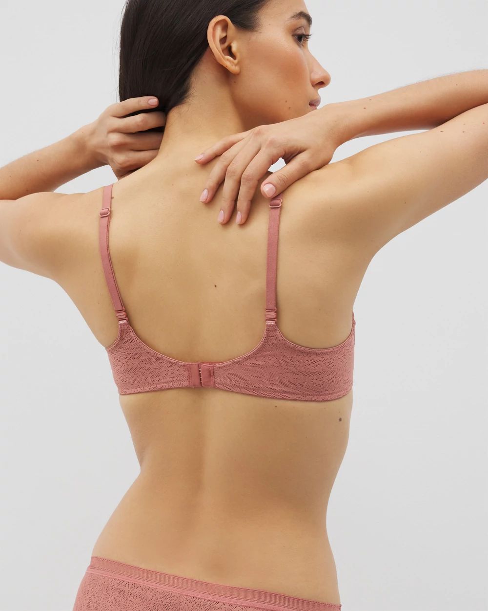 Soma Unlined Balconette Bra with Stretch Lace
