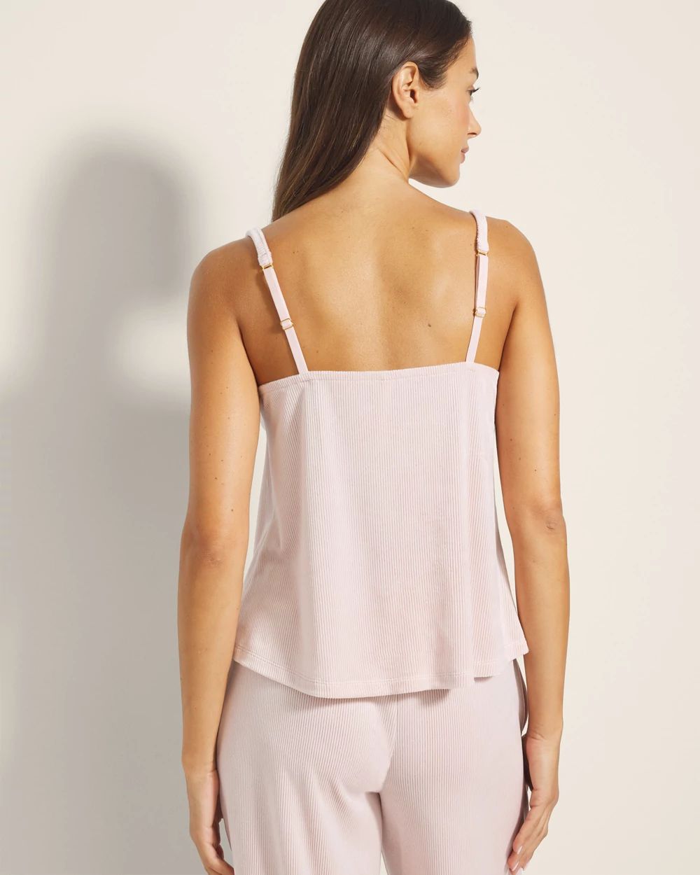 Velvety Rib Pajama Cami