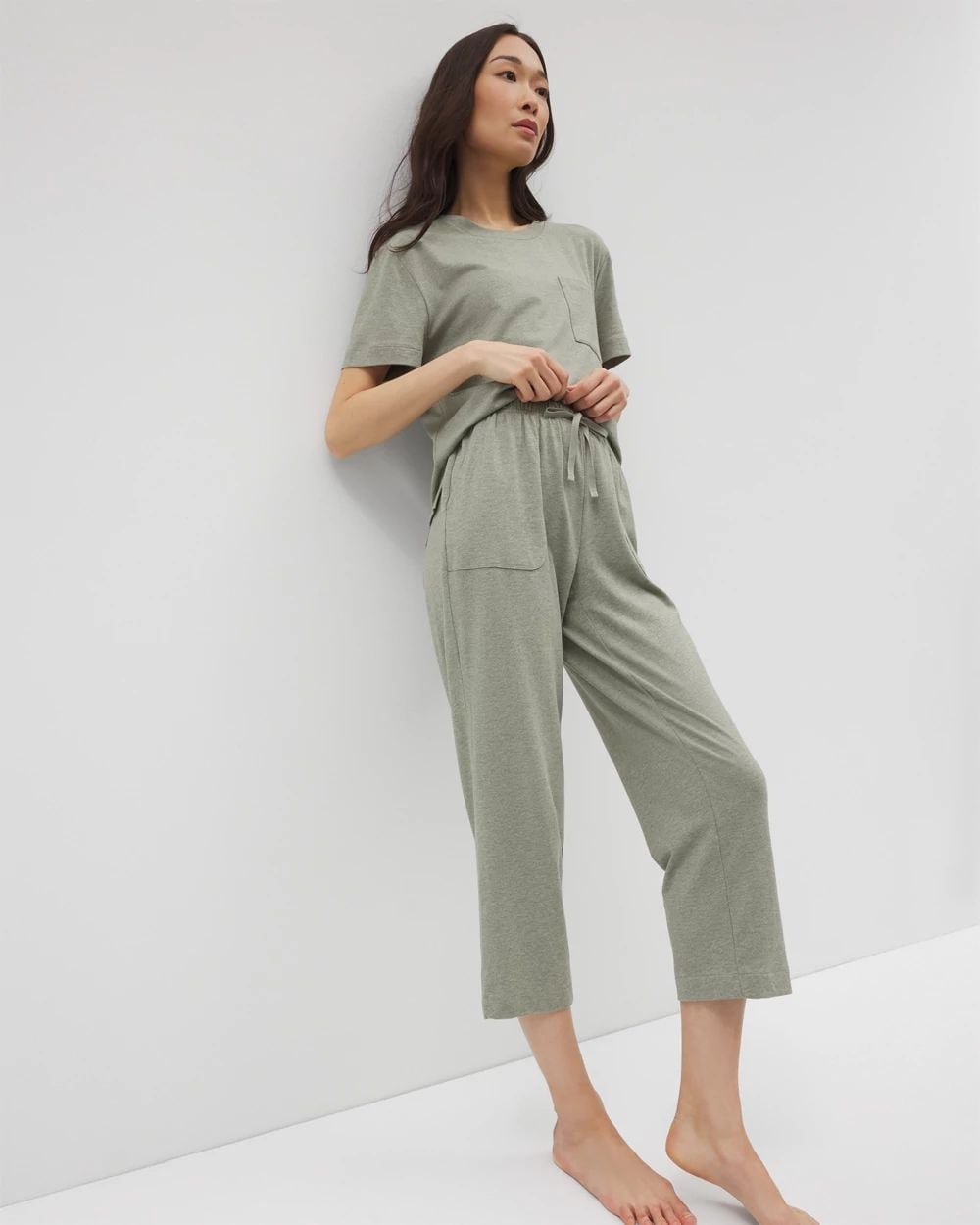 Most Loved Cotton Crop Pajama Pants