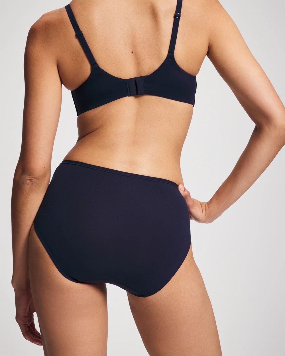 Vanishing Edge Cotton High Leg Panty