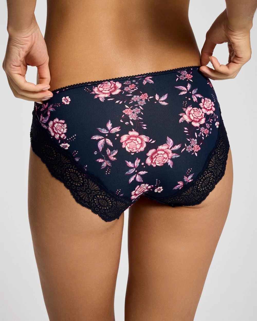 Embraceable Hipster Panty Crochet Lace click to view larger image.