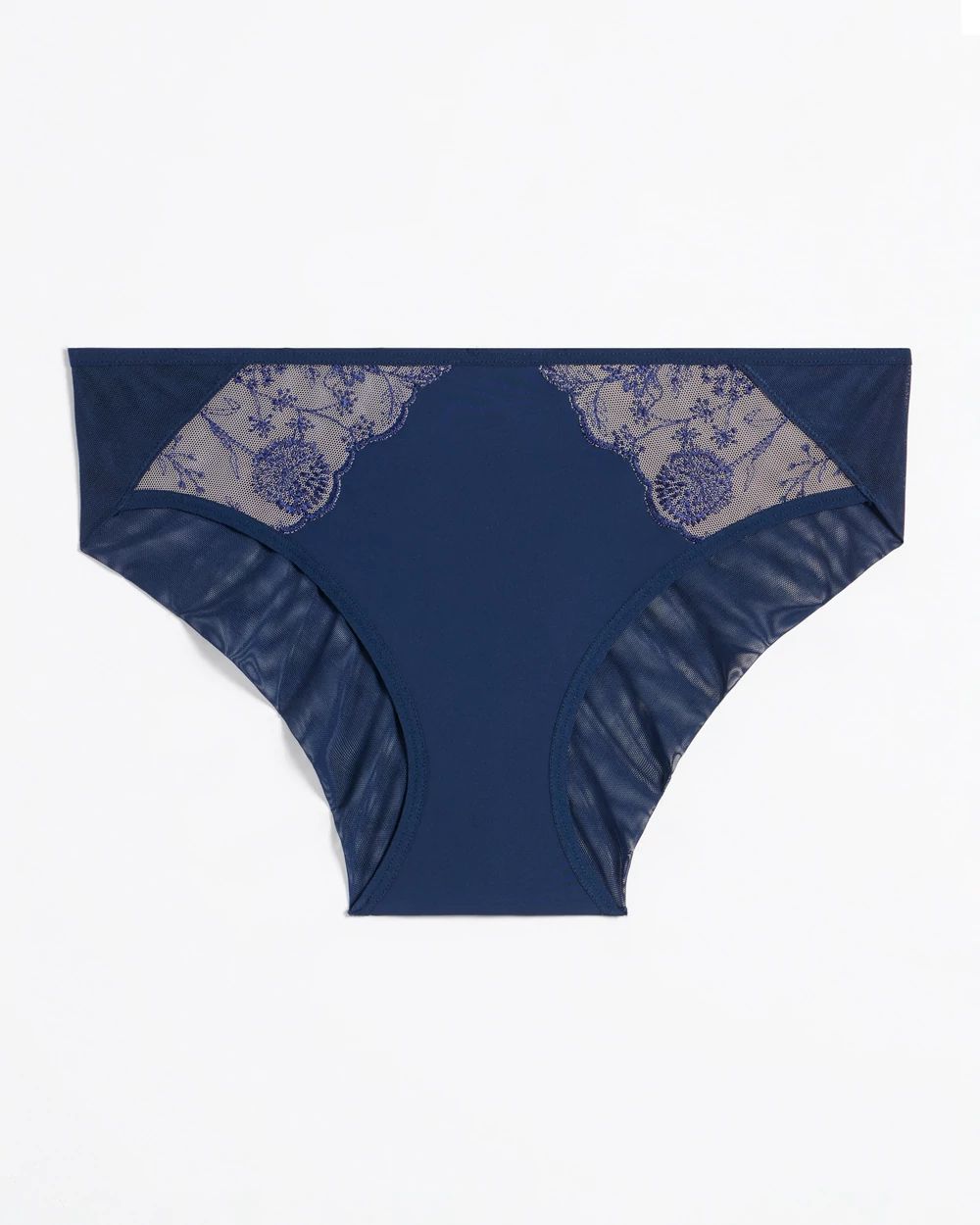 Cheeky Hipster Panty with Wildflower Embroidery
