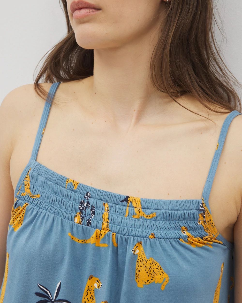 Cool Nights Smocked Pajama Cami