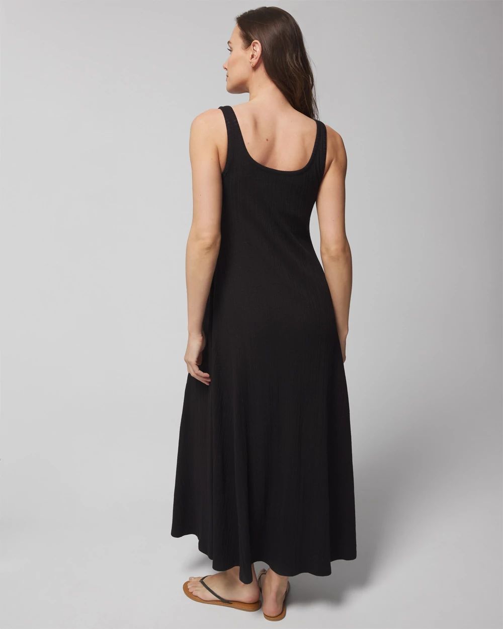 Rib Tank Maxi Bra Dress