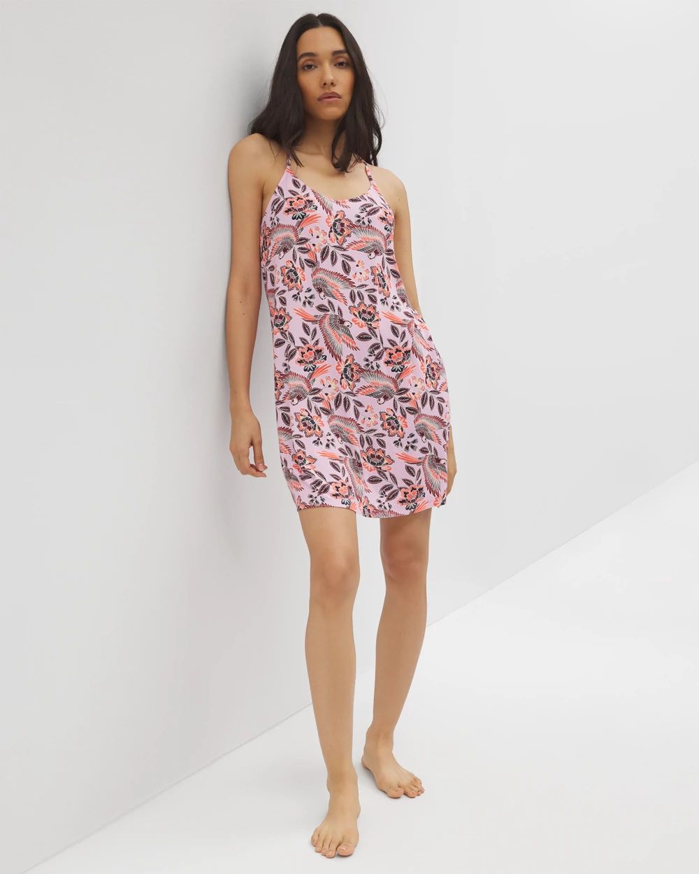 Cool Nights Strappy Sleepshirt